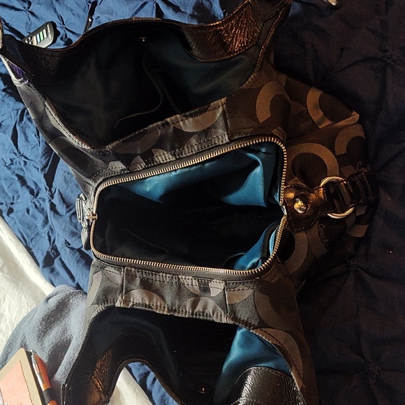 Coach Signature Madison OP ART Maggie bag NWOT - Picture 4 of 15